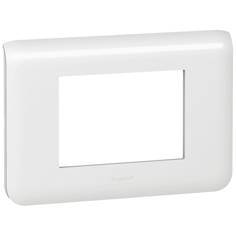 Legrand 078803 - Plaque Mosaic - 3 modules - finition blanc