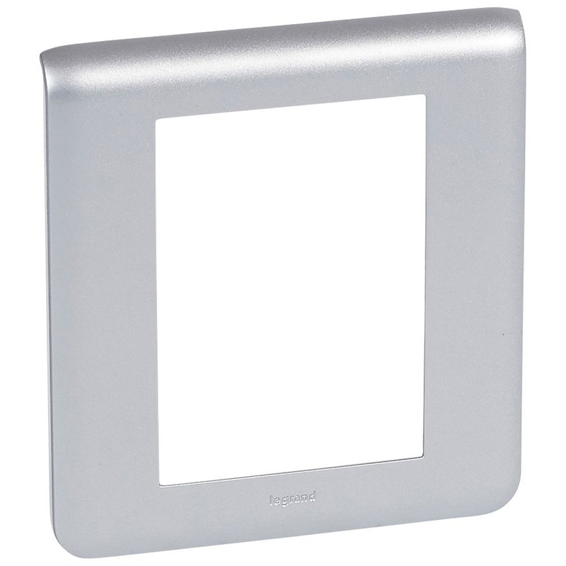 Legrand 079174 - Plaque pour écran tactile couleur MyHOME screen BUS 3,5pouces Mosaic - alu