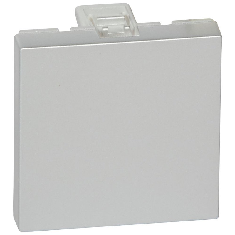 Legrand 079280 - Obturateur Mosaic 2 modules - finition alu