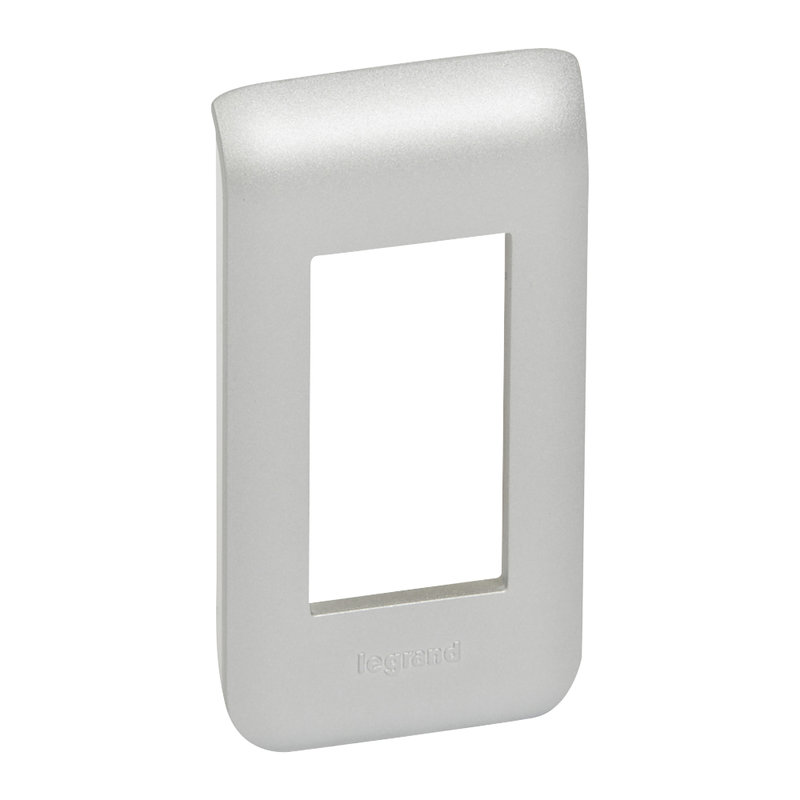 Legrand 079301 - Plaque - Mosaic - 1 module - finition alu