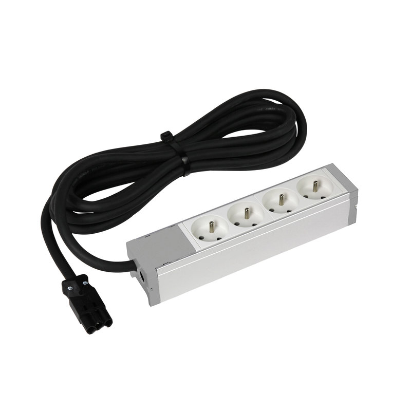 Legrand 073436 - Bloc nourrice équipé de 4 prises 2P+T avec cordon à raccordement rapide