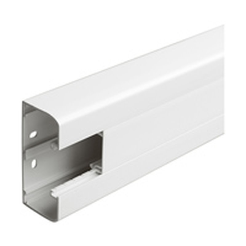 Legrand 075602 - Goulotte 1 compartiment à clippage direct 50x105mm Mosaic - blanc