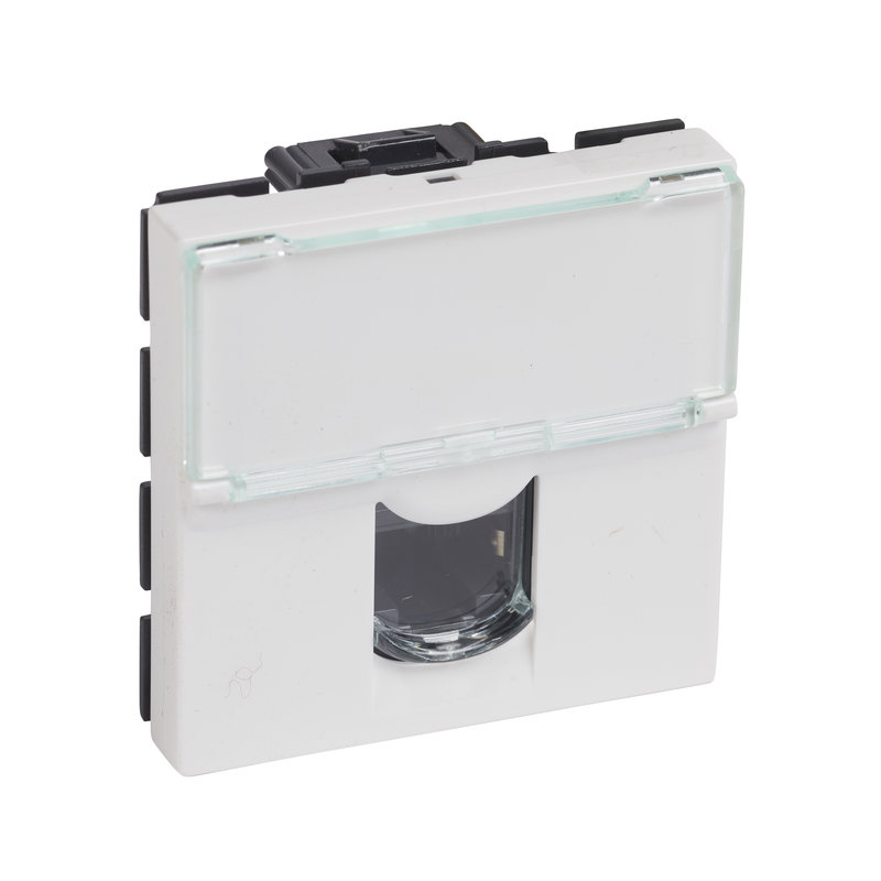 Legrand 076567 - Carton de 200 prises RJ45 catégorie 6 FTP Mosaic 2 modules - blanc