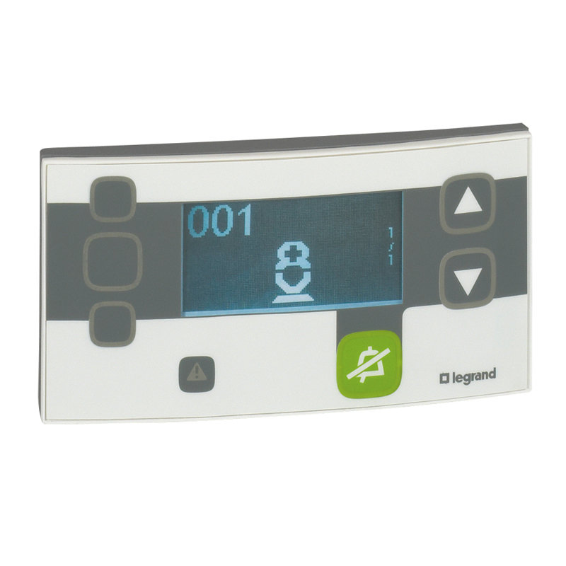 Legrand 076611 - Pupitre SCS principal pour salle infirmière avec autosurveillance