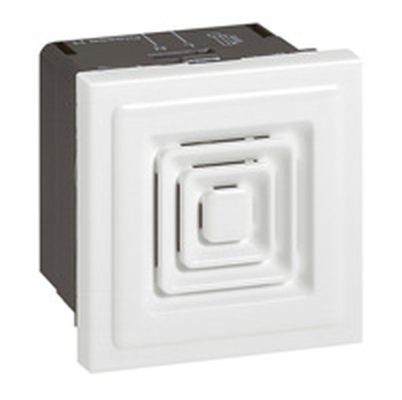 Legrand 076641 - Ronfleur Mosaic - 230V~ - 2 modules - blanc