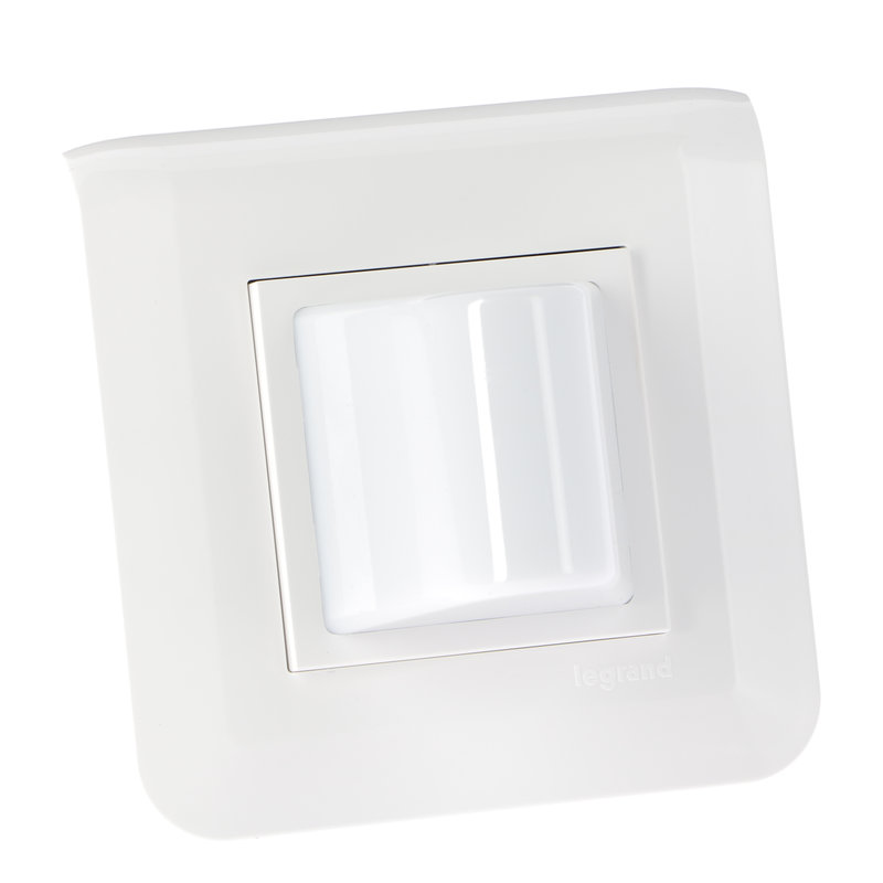 Legrand 076672L - Hublot de couloir Mosaic affichage appel et présence infirmière - rouge + blanc
