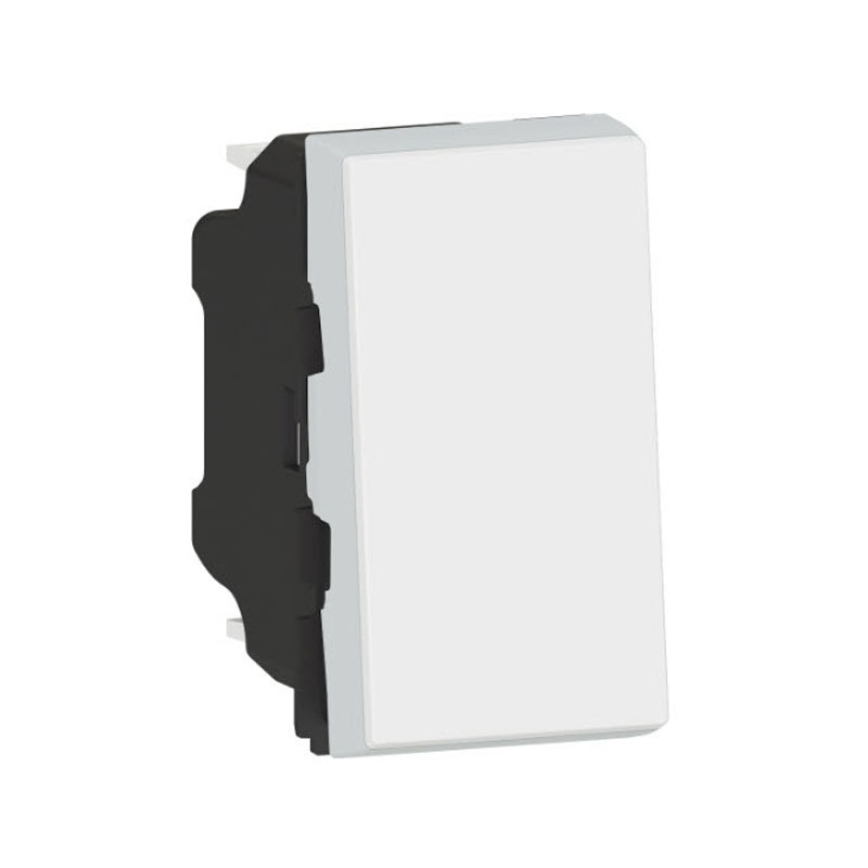 Legrand 077033L - Poussoir témoin 6A 250V~ Mosaic 1 module - blanc