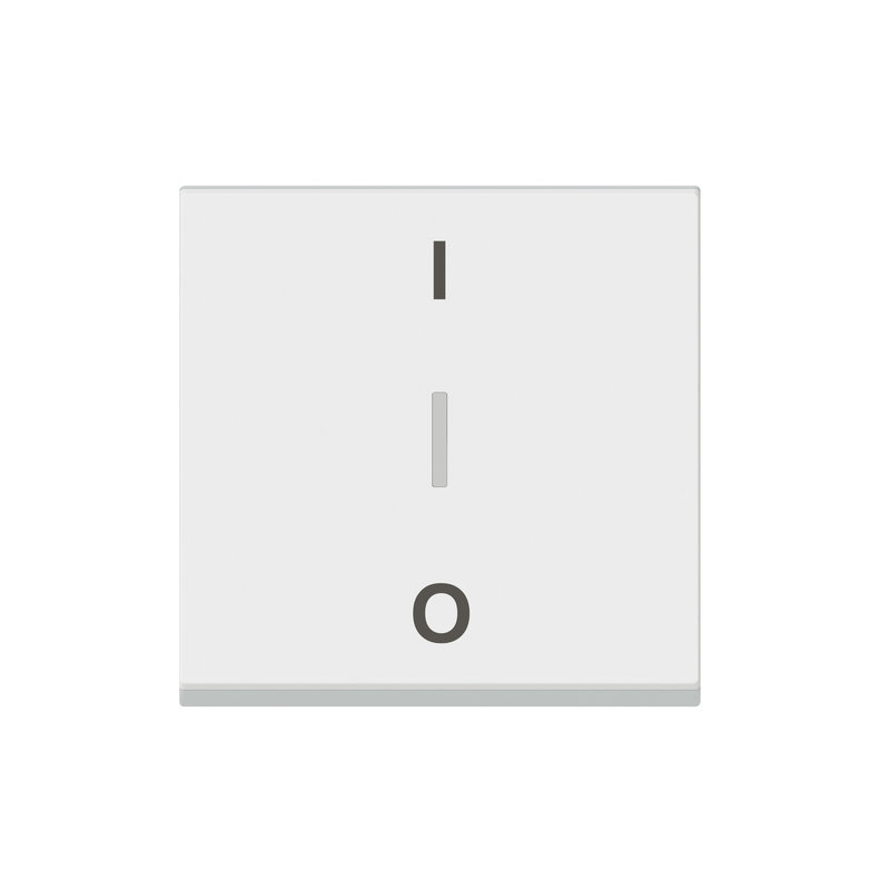 Legrand 077050L - Interrupteur bipolaire + borne repiquage neutre 10AX 250V~ Mosaic 2 mod - blanc