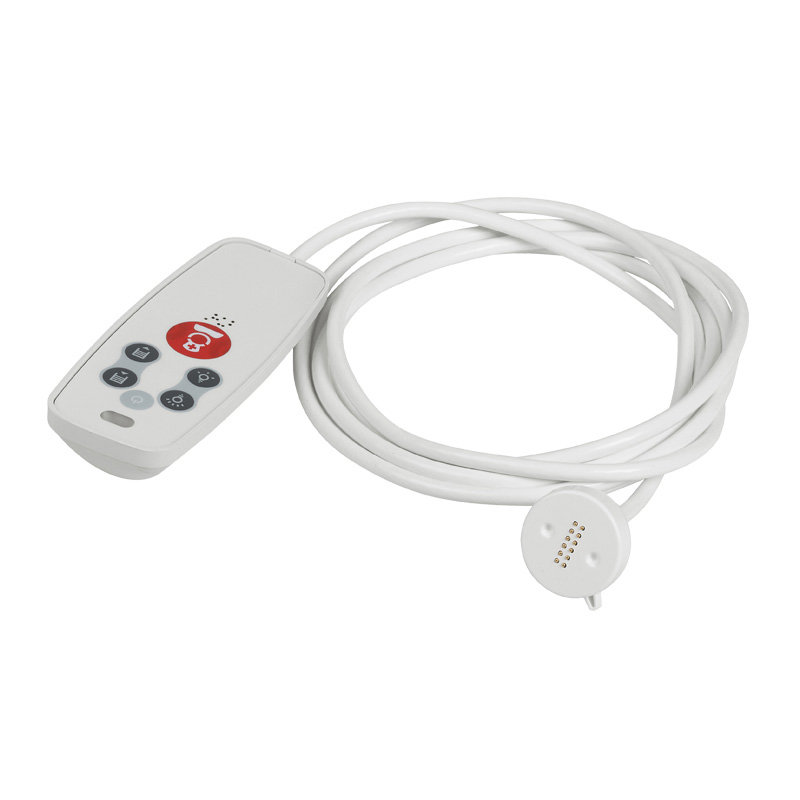 Legrand 078284 - Manipulateur antimicrobien IP67 pour appel infirmière, éclairage et volets