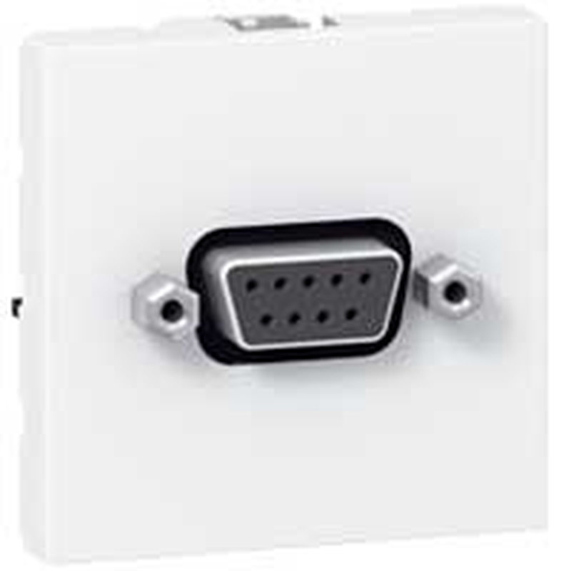Legrand 078765 - Prise SUB D Mosaic - 2 modules - finition blanc