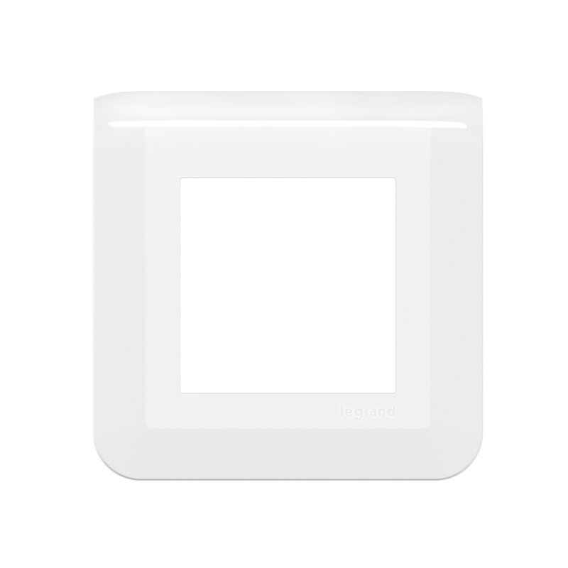 Legrand 078802L - Plaque de finition Mosaic pour 2 modules blanc