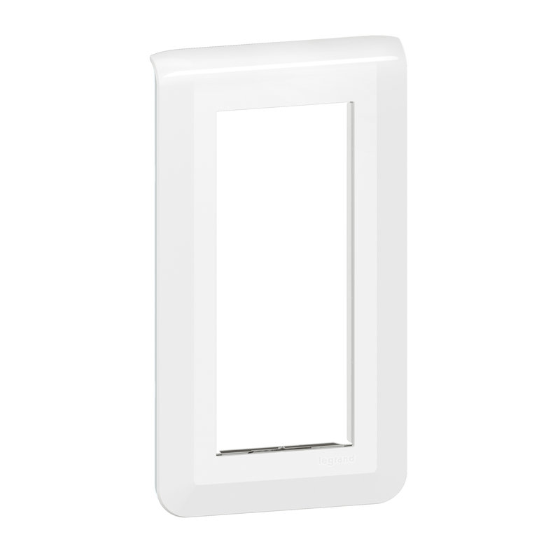 Legrand 078825L - Plaque de finition verticale Mosaic pour 5 modules blanc