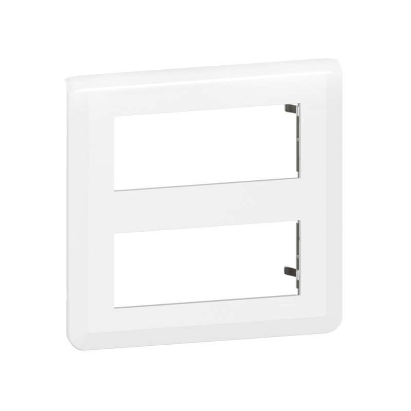 Legrand 078830L - Plaque de finition Mosaic pour 2x5 modules blanc