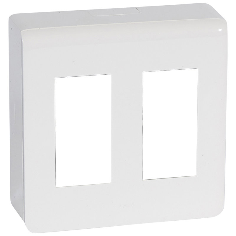 Legrand 078886L - Kit poste de travail en saillie Mosaic pour 2x4 modules