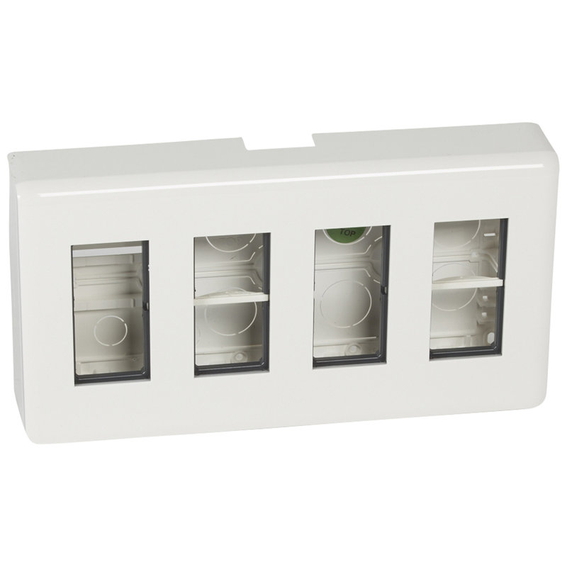 Legrand 078888L - Kit poste de travail en saillie Mosaic pour 4x4 modules