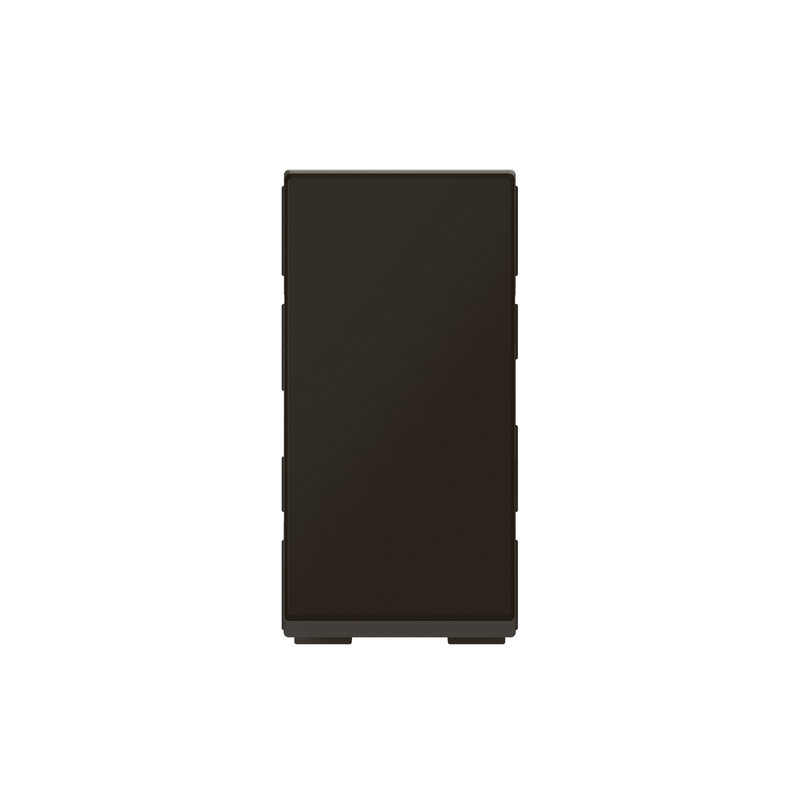 Legrand 079101L - Interrupteur ou va-et-vient 10AX 250V~ Mosaic Easy-Led 1 module - noir mat