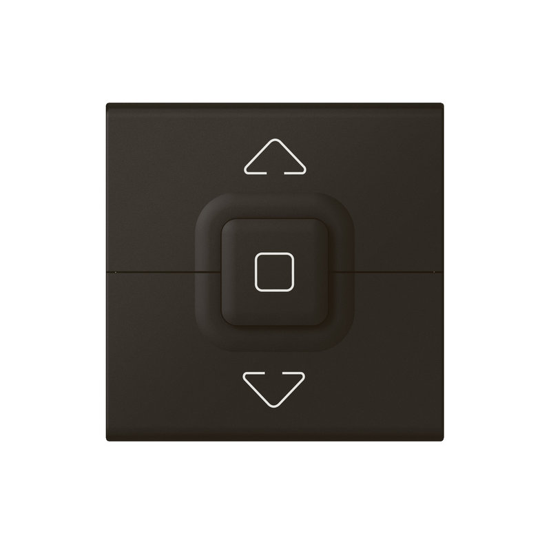 Legrand 079126L - Interrupteur de volets roulants 500W maximum Mosaic 2 modules - noir mat