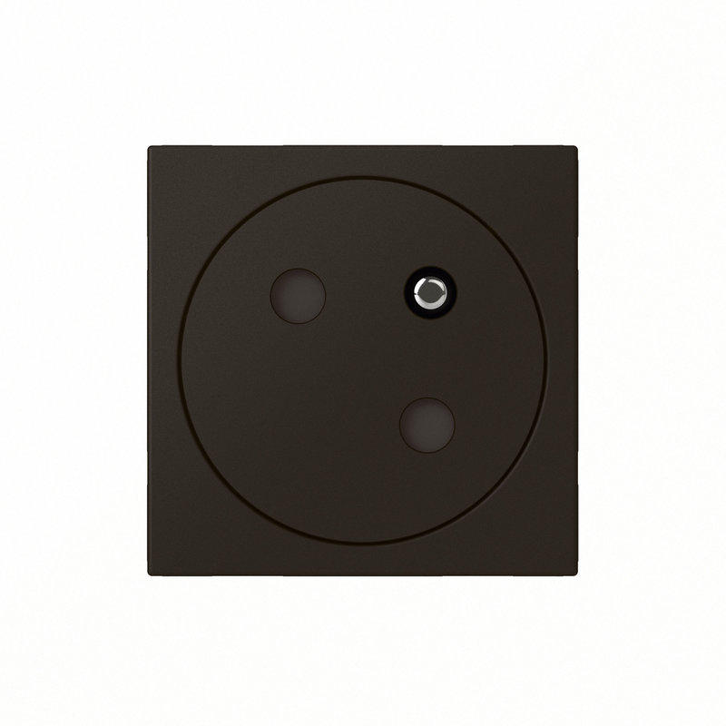 Legrand 079145L - Prise de courant 2P+T Surface Mosaic Link raccordement latéral 2modules noir mat