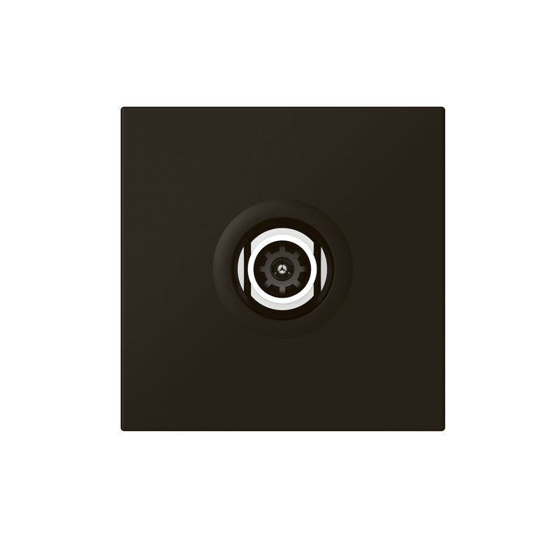 Legrand 079182L - Prise télévision Ø9,52mm mâle Mosaic 2 modules - noir mat