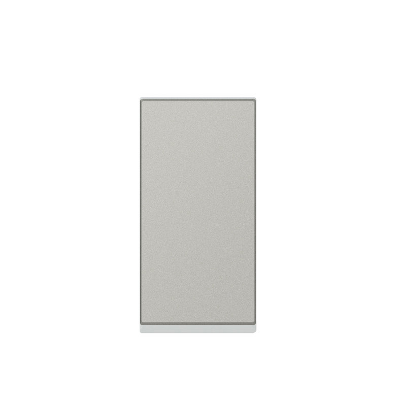Legrand 079230L - Poussoir ou poussoir inverseur Mosaic Easy-Led 6A 250V~ 1 module - alu