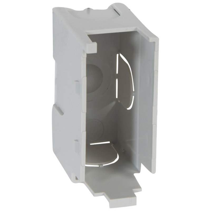 Legrand 080010 - Boîtier paroi mince Batibox 1 module pour supports s 080290, 080292 et 080294