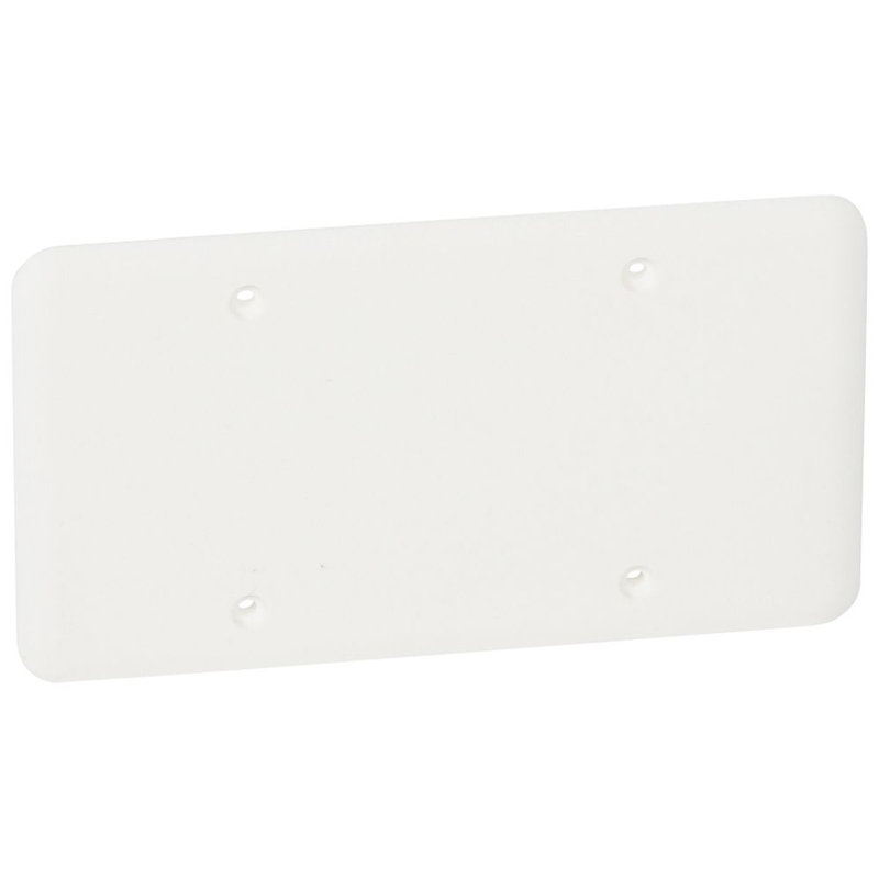 Legrand 080182 - Couvercle universel Batibox pour boîte Batibox 2 postes 155x85mm