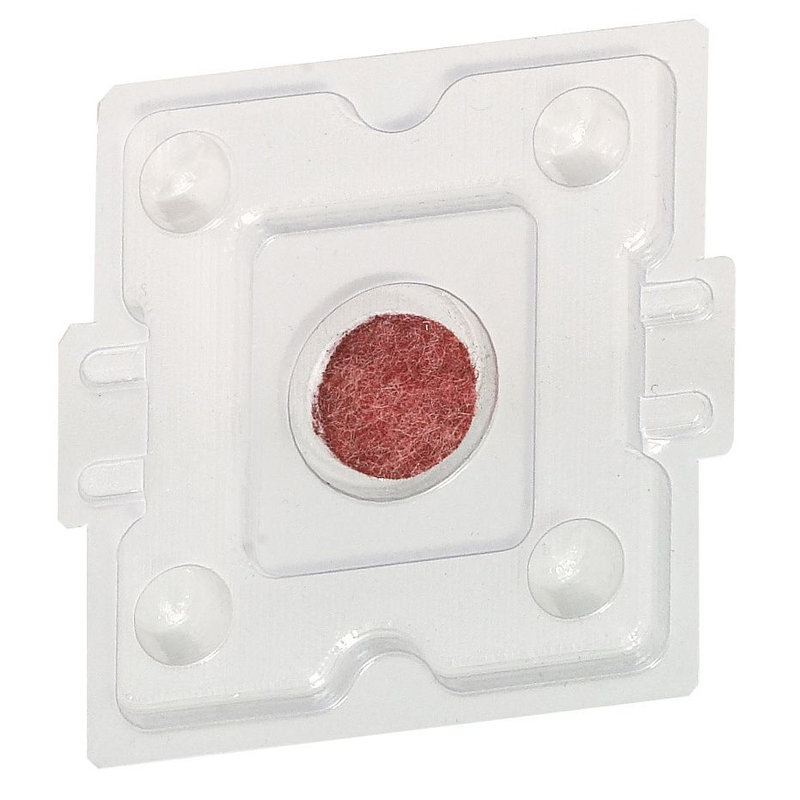 Legrand 080199 - Ecran anti-plâtre pour boîte carrée Batibox 1 à 4 postes 70x70mm