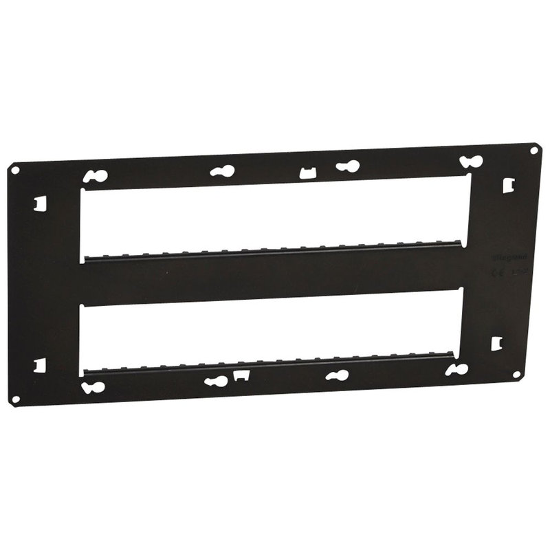Legrand 080268 - Support universel Batibox pour 2x10 modules