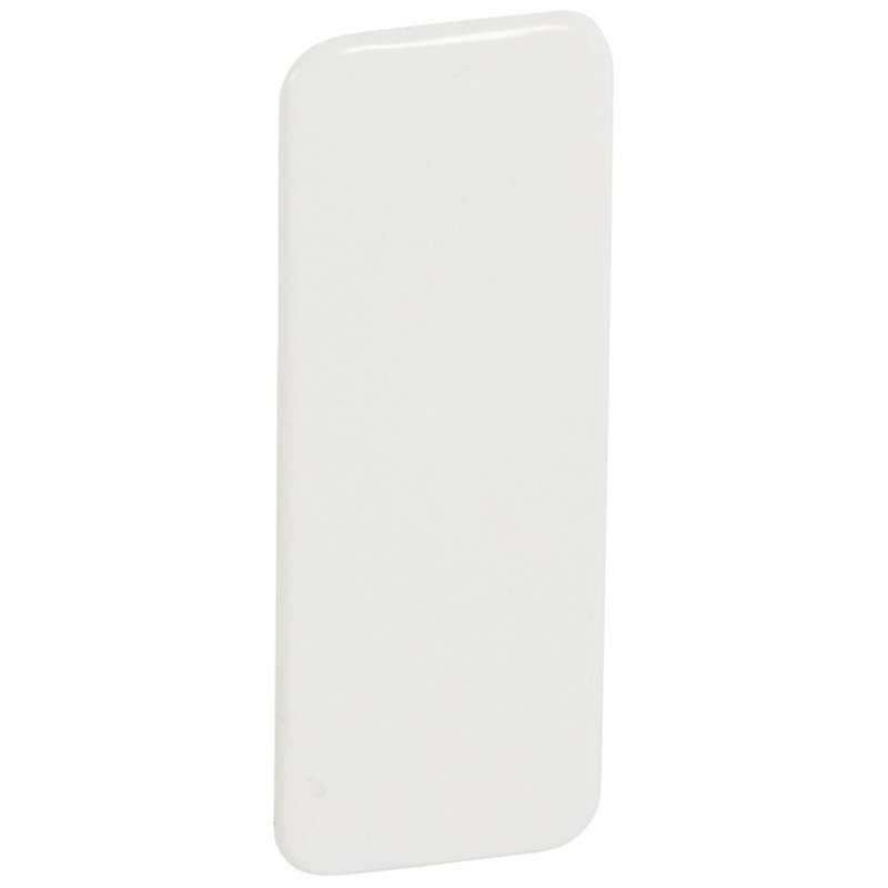 Legrand 081073 - Plaque obturation pour Jupiter encastré droit 1 poste blanc