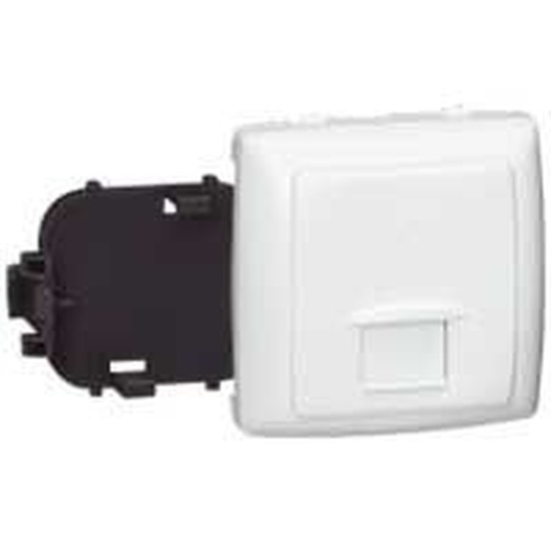 Legrand 086133 - Prise RJ45 numéris ou internet 8 contacts Appareillage saillie composable -blanc