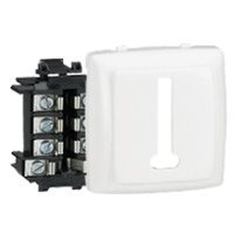Legrand 086138 - Prise téléphone 8 contacts Appareillage saillie composable - blanc