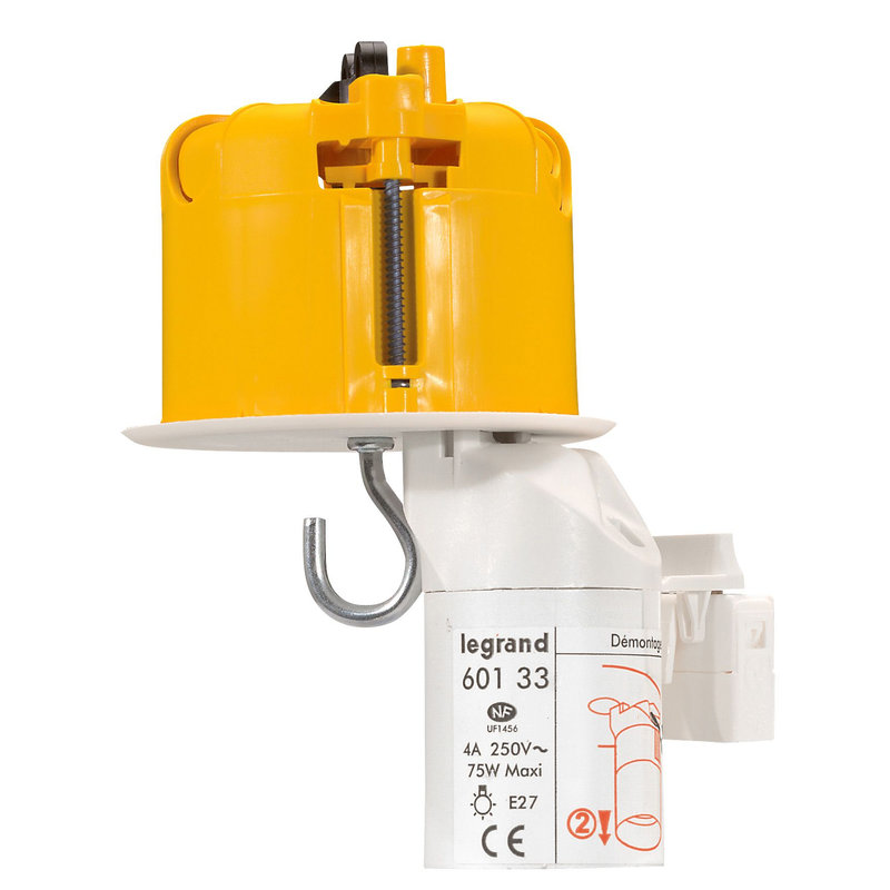 Legrand 089334 - Kit boîte point de centre Batibox cloisons sèches