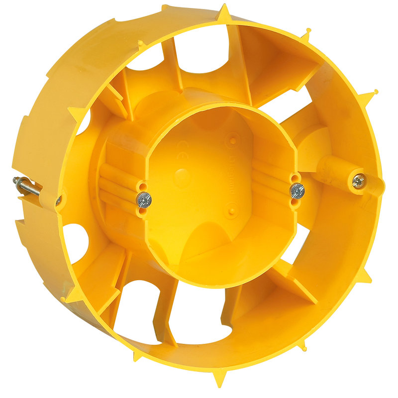 Legrand 089378 - Boîte coupe feu Batibox cloisons sèches à vis Ø127mm - profondeur 55mm