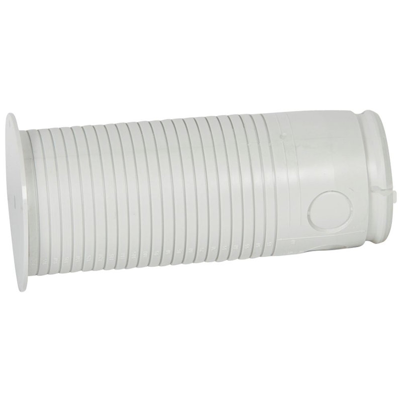 Legrand 089528 - Manchon prolongateur pour cloison de doublage Batibox béton Ø65 longueur 150mm