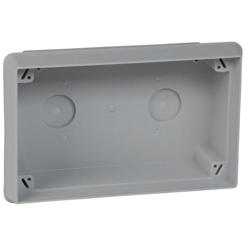 Legrand 089536 - Boîte de dérivation grande capacité Batibox béton 193x303x92mm