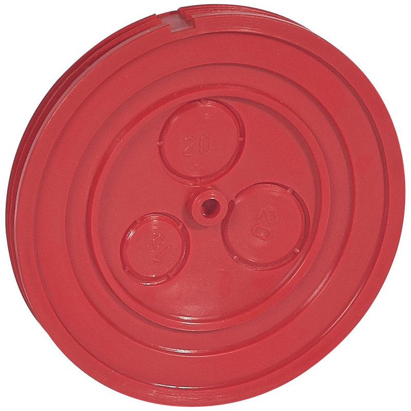 Legrand 089570 - Couvercle de pose pour boite Batibox béton manchon point de centre réf.089551