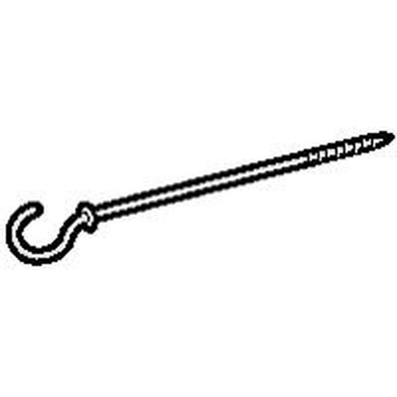 Legrand 089576 - Crochet pour suspension de luminaire Batibox béton - longueur 150mm