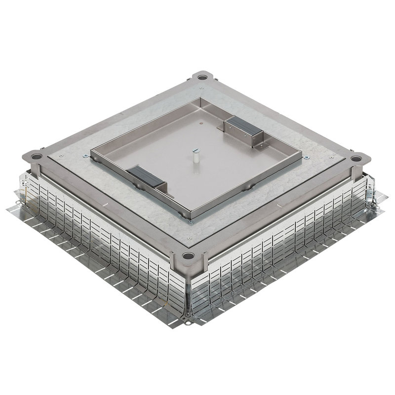 Legrand 089688 - Boîte de sol pour charges lourdes pour parquet épais - 24 modules