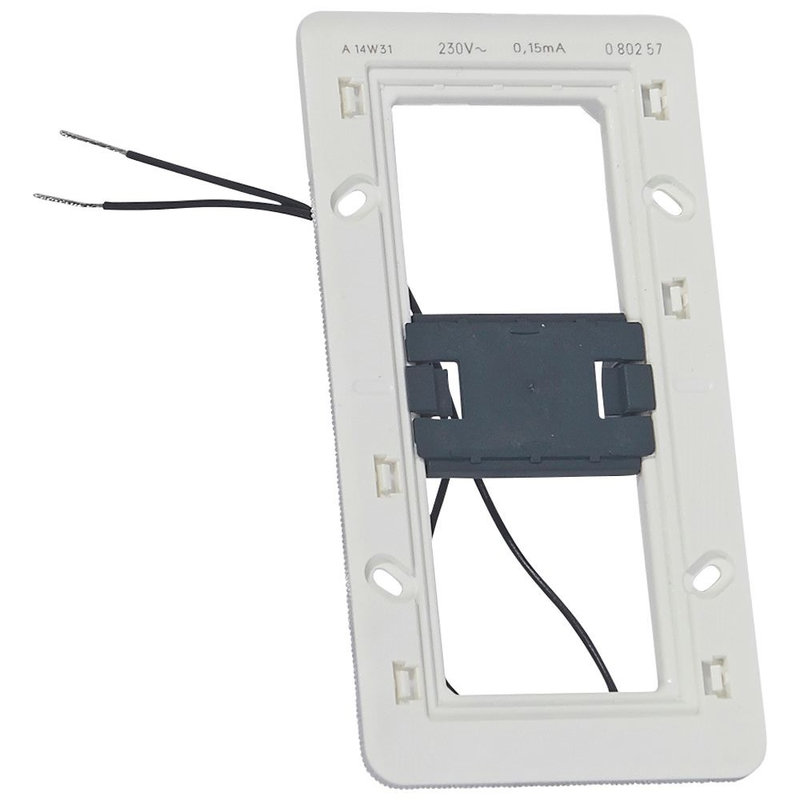 Legrand 080257 - Support lumineux 0,03W pour mécanisme Mosaic - 5 modules ou 2x2 modules vertical
