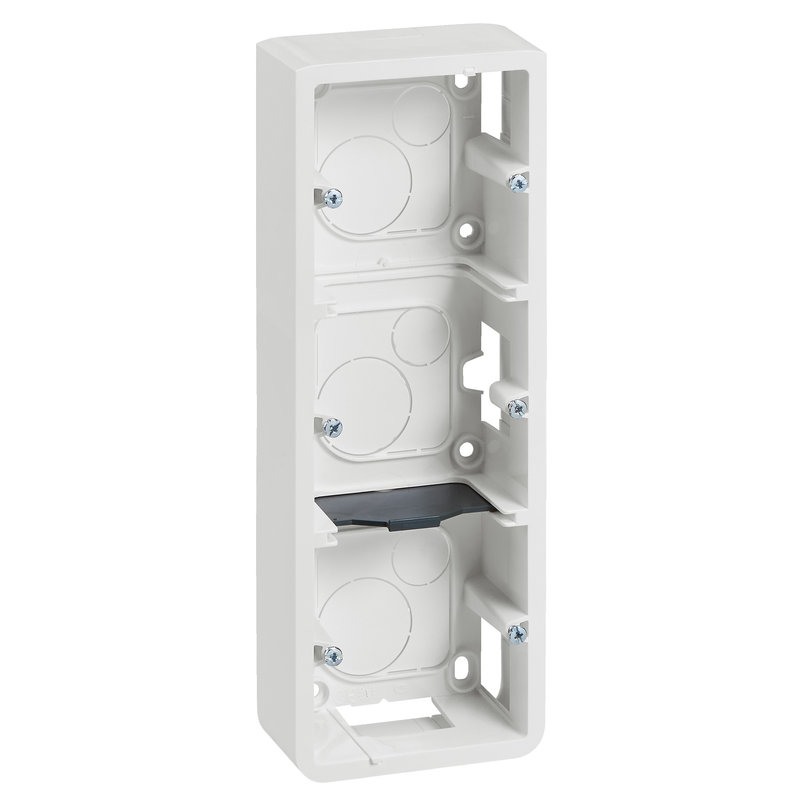 Legrand 080283 - Cadre Mosaic pour 3 x 2 modules montage vertical - profondeur 40mm