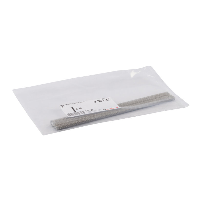 Legrand 088142 - 4 pieds pour kit support/trappe de visite boite de sol affleurante