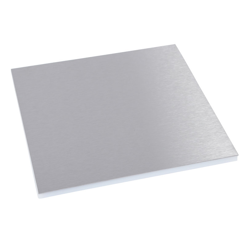 Legrand 088144 - Plaque de finition inox pour boite de sol ronde 12 modules ou 20 modules