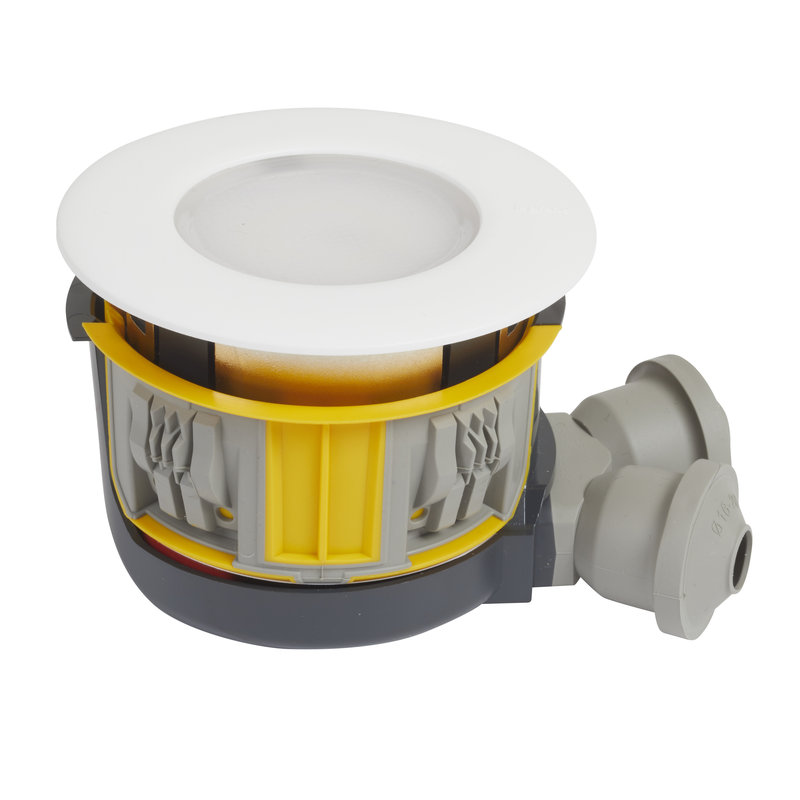 Legrand 088535 - Spot à LED dimmable IP44 Modul'up complet 3000K ou 4000K - 500lm - 120°