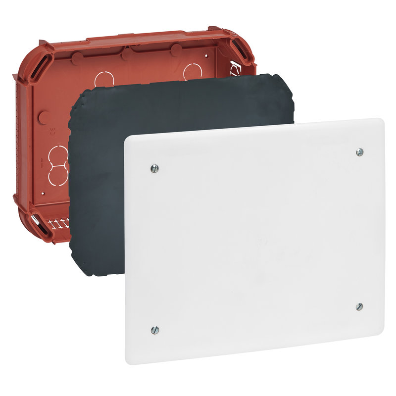Legrand 089275 - Boîte complète Batibox maçonnerie pour dérivation rectangulaire 230x180x50mm