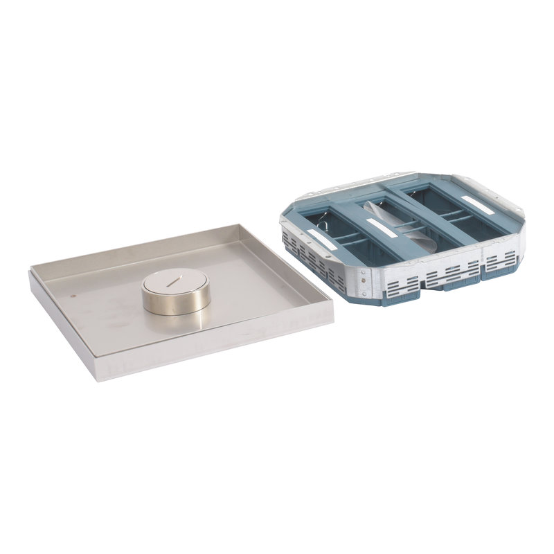 Legrand 089686 - Boîte de sol pour charges lourdes pour chape béton - 24 modules