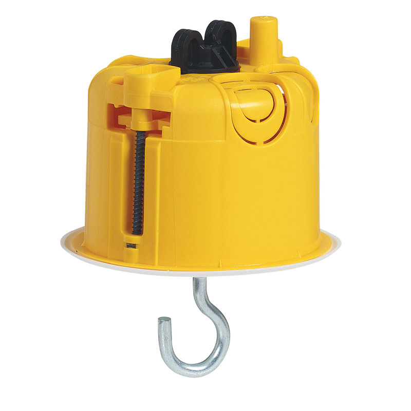 Legrand 090565 - Boîte à encastrer Batibox plaque de plâtre pour luminaire avec couvercle -Ø65mm
