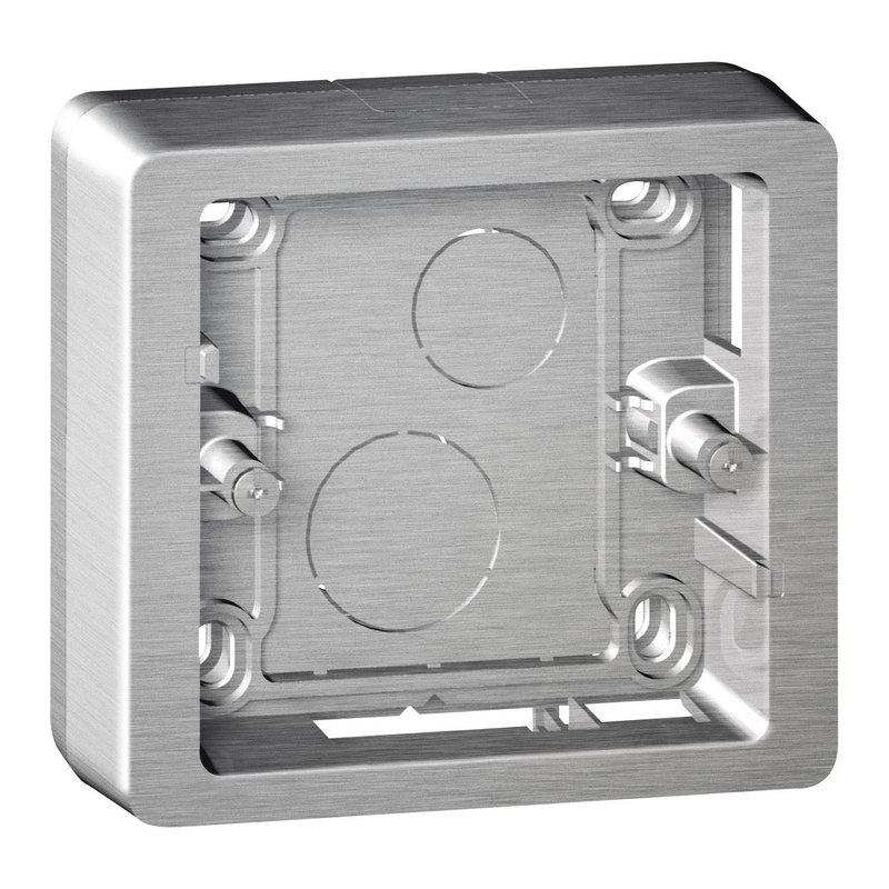 Legrand 090586 - Cadre 1 poste pour pose en saillie Céliane - Titane