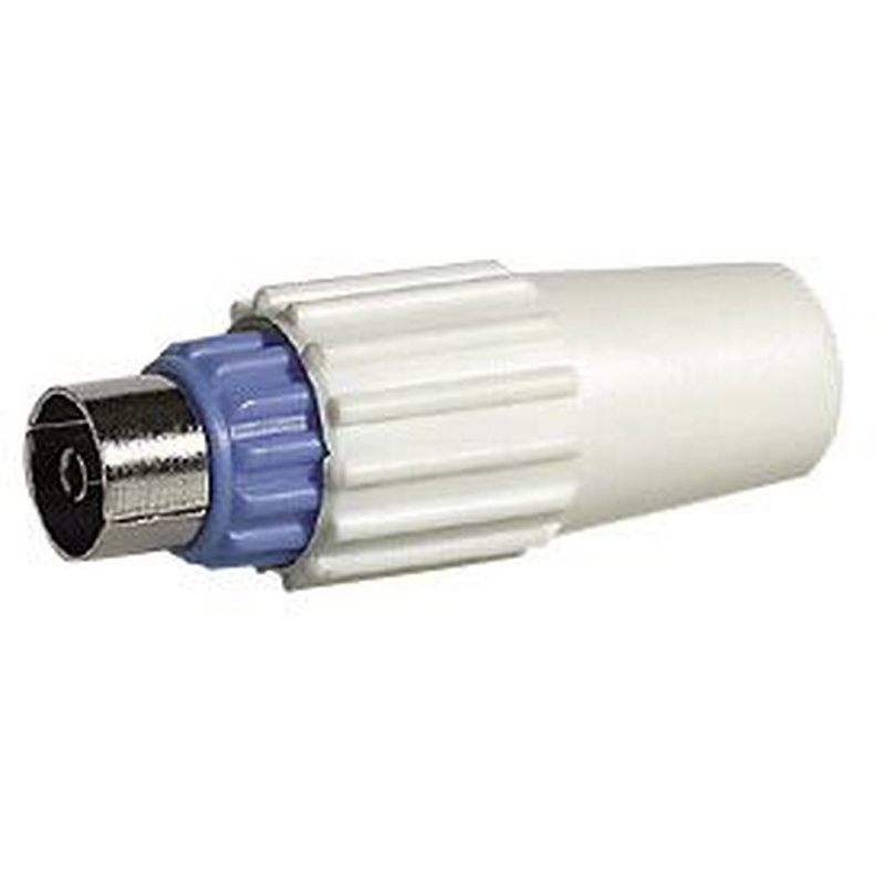 Legrand 091013 - Fiche femelle télévision coaxiale - Ø9,52mm