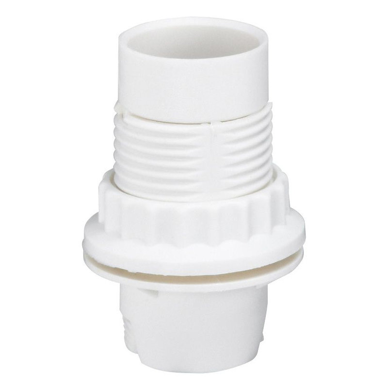 Legrand 091123 - Douille pour ampoule E14 - polyamide blanc