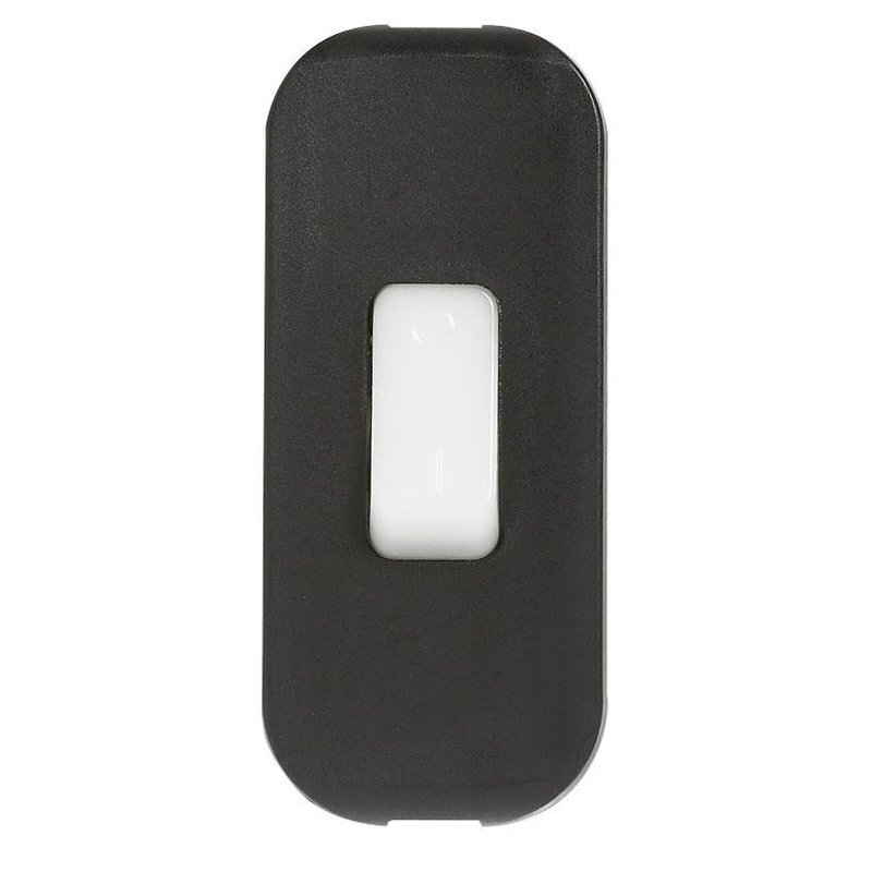 Legrand 091156 - Interrupteur à bascule à touche luminescente noir - blister avec Gencod